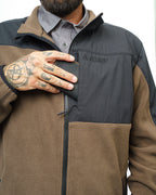 Bruin Fleece Zip Up | Major Brown