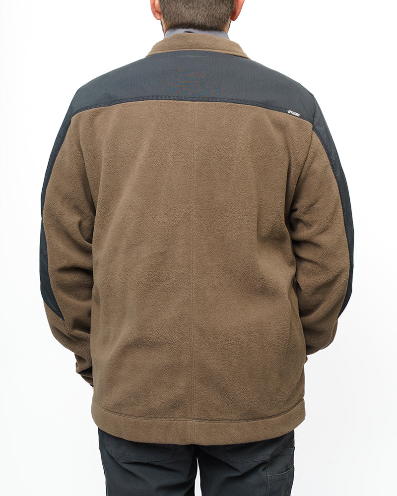 Bruin Fleece Zip Up | Major Brown