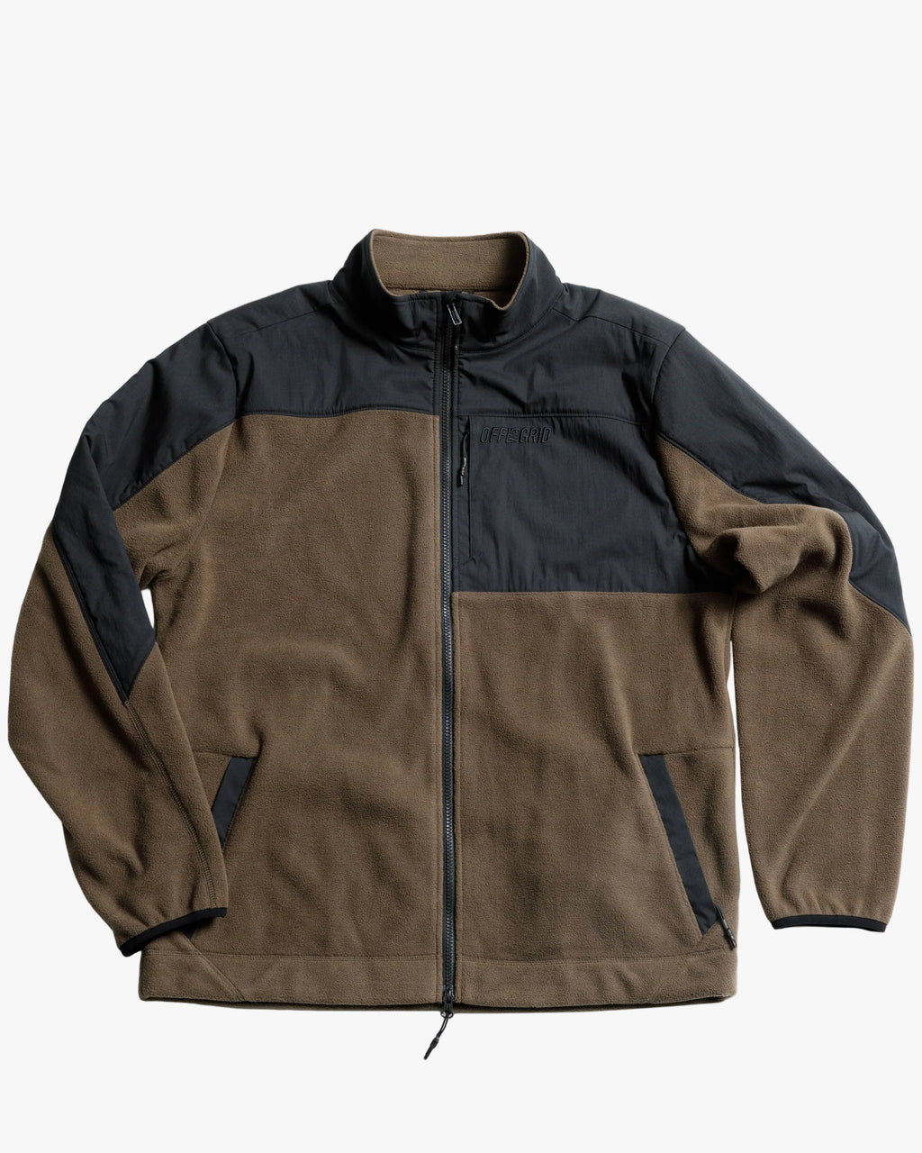 Bruin Fleece Zip Up | Major Brown