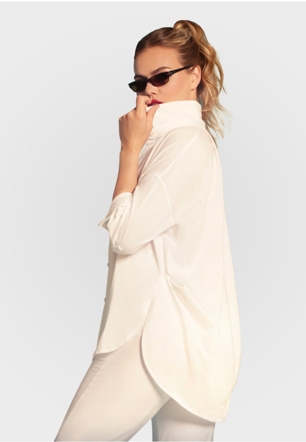 Buki Cinqo Single Shot Shirt | White