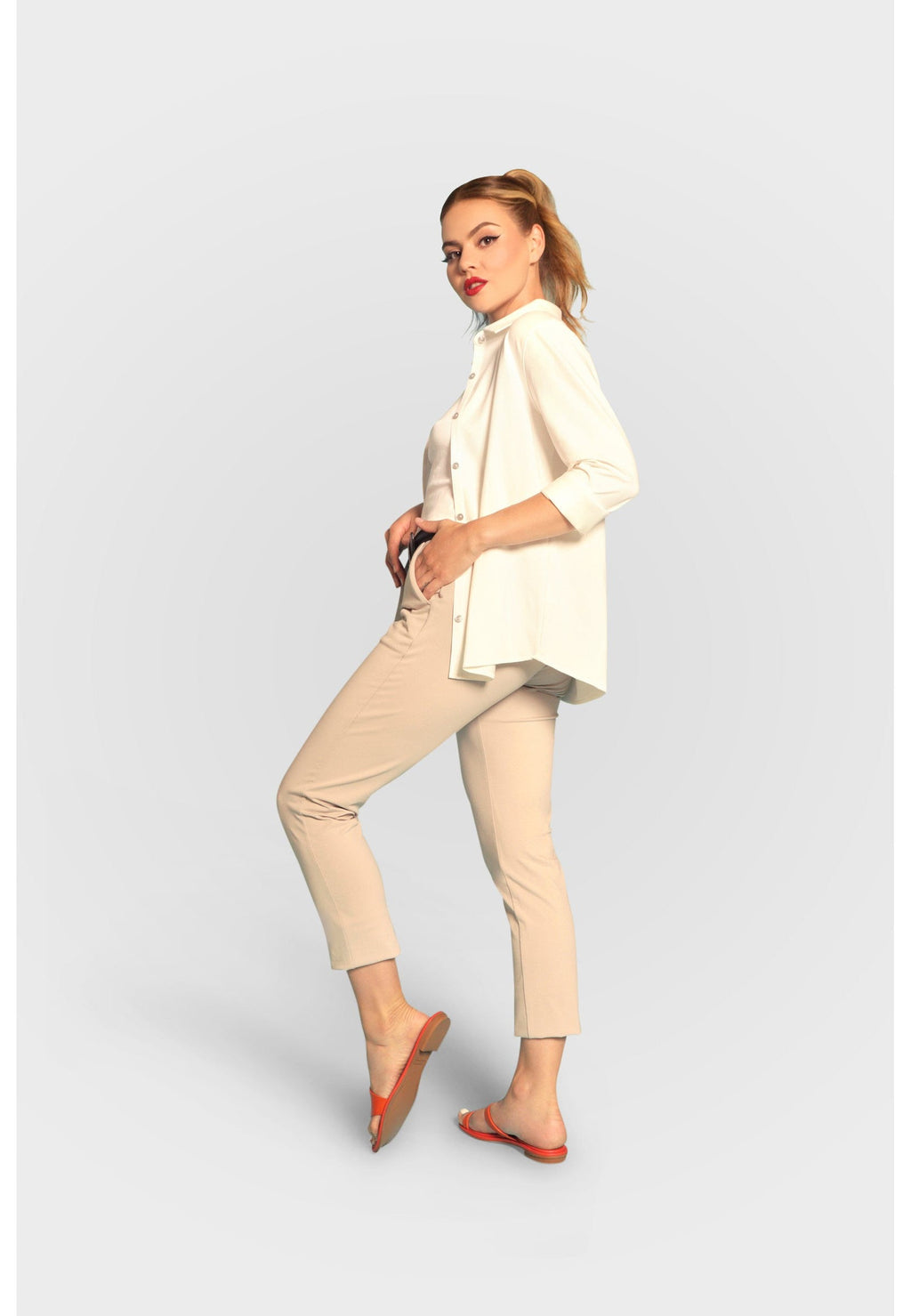 Buki Cinqo Single Shot Shirt | White