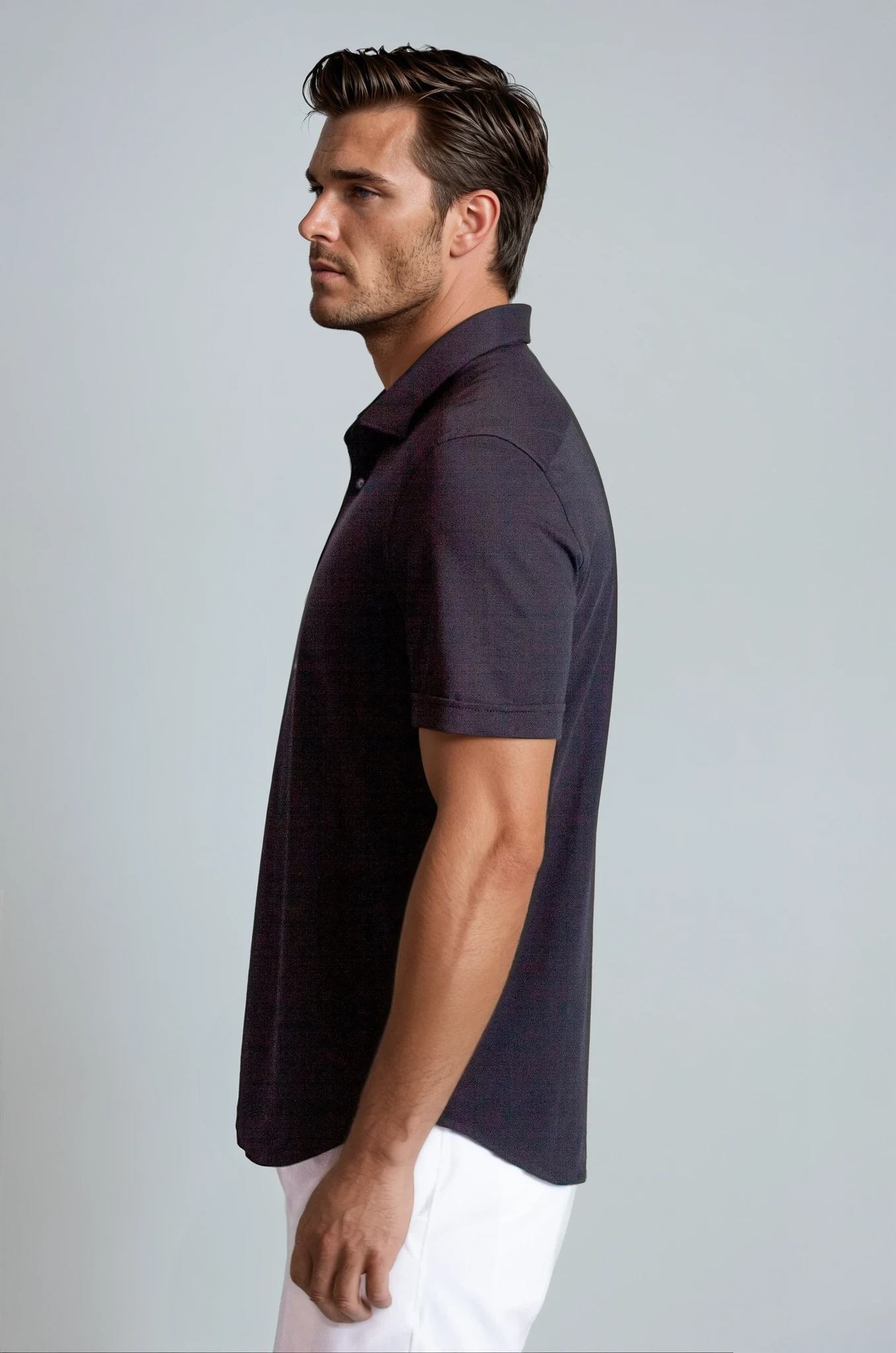 Buki Cinqo Single Shot Short Sleeve Shirt | Black