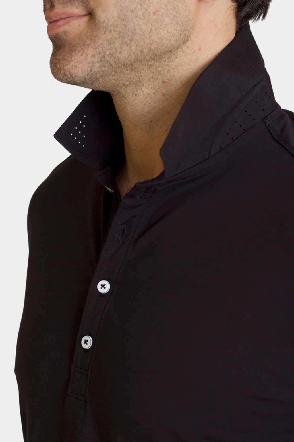 Coolest Polo Tech Shirt | Black