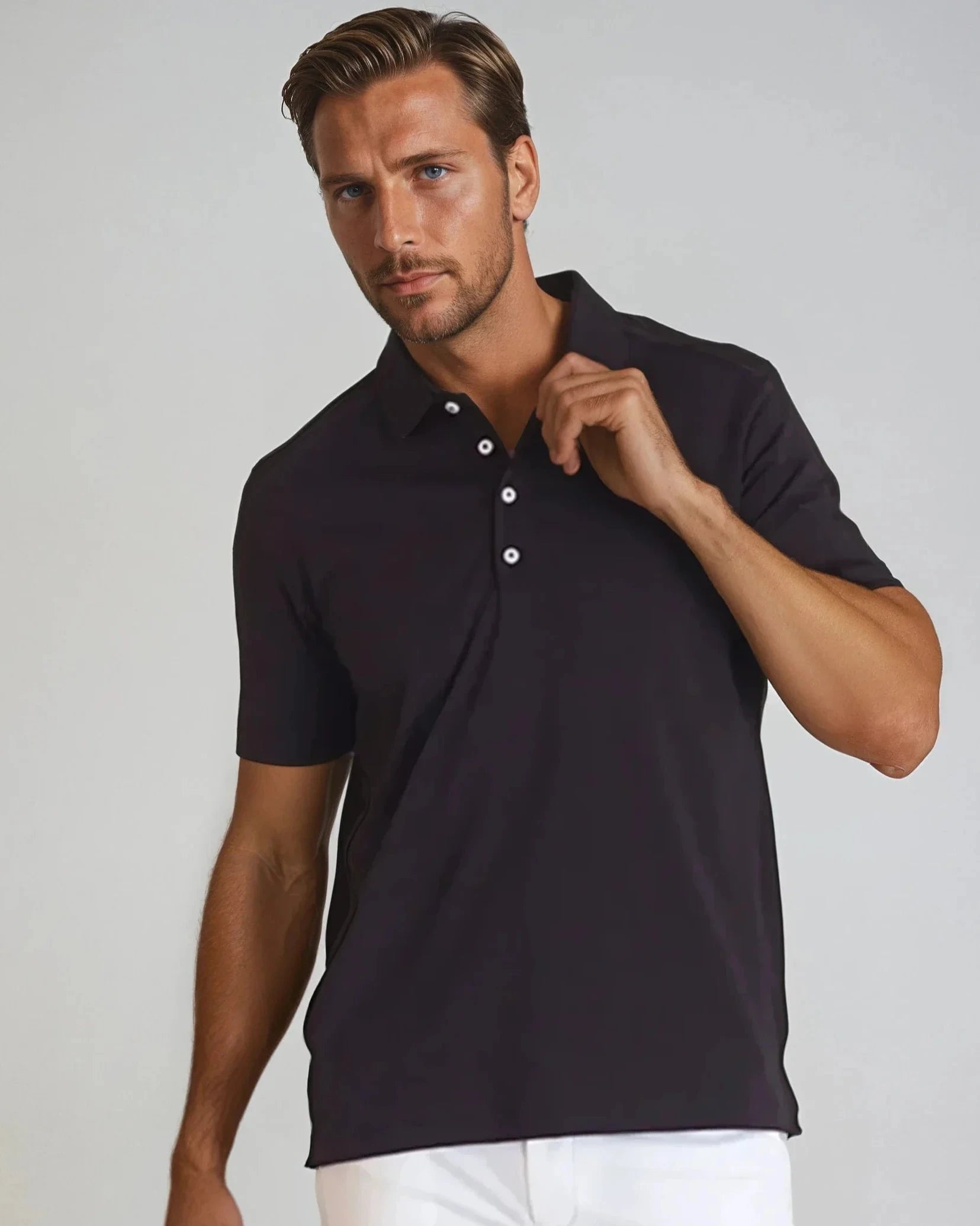 Coolest Polo Tech Shirt | Black