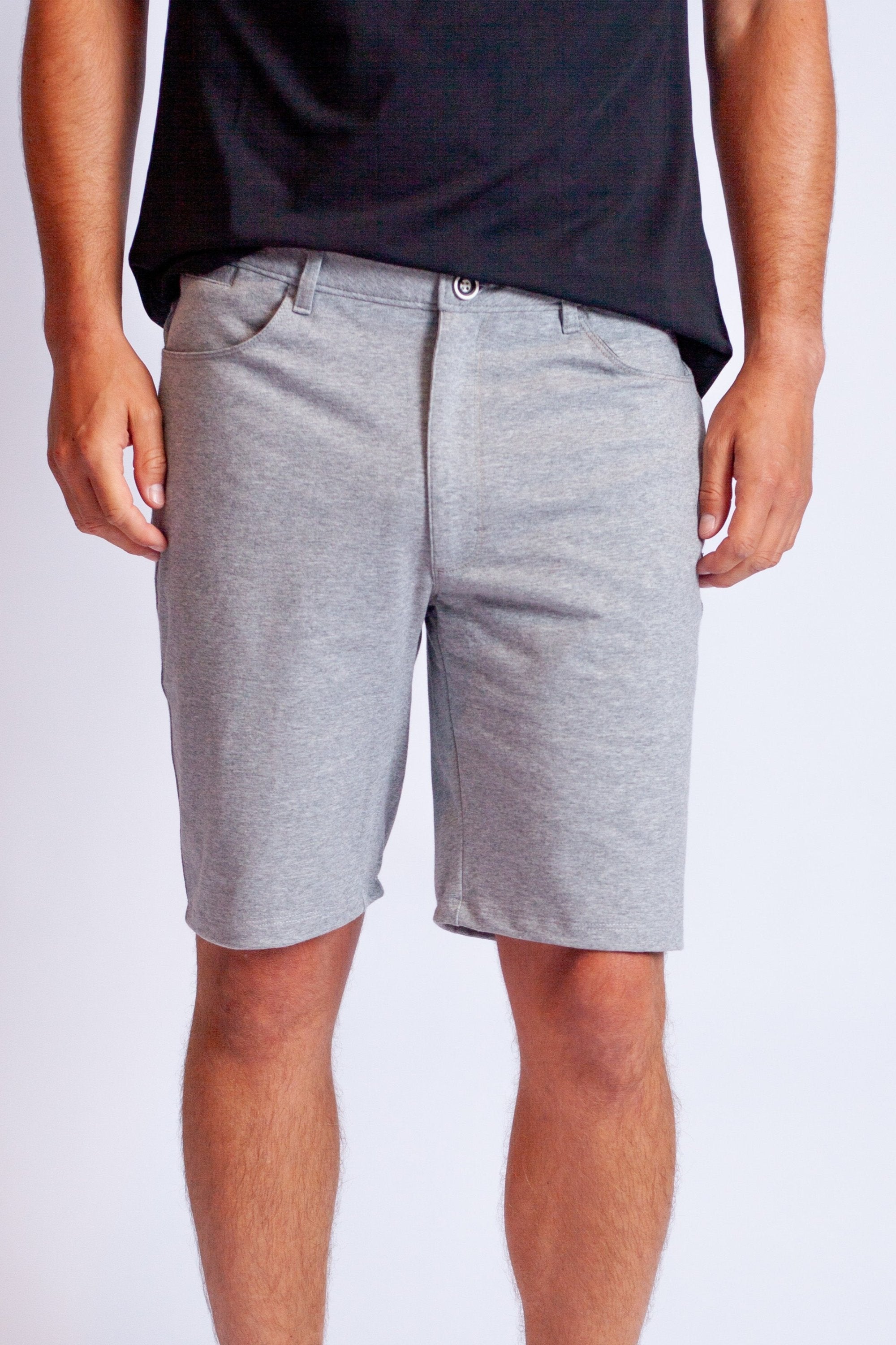 High-Five Tech Shorts | Heather Grey