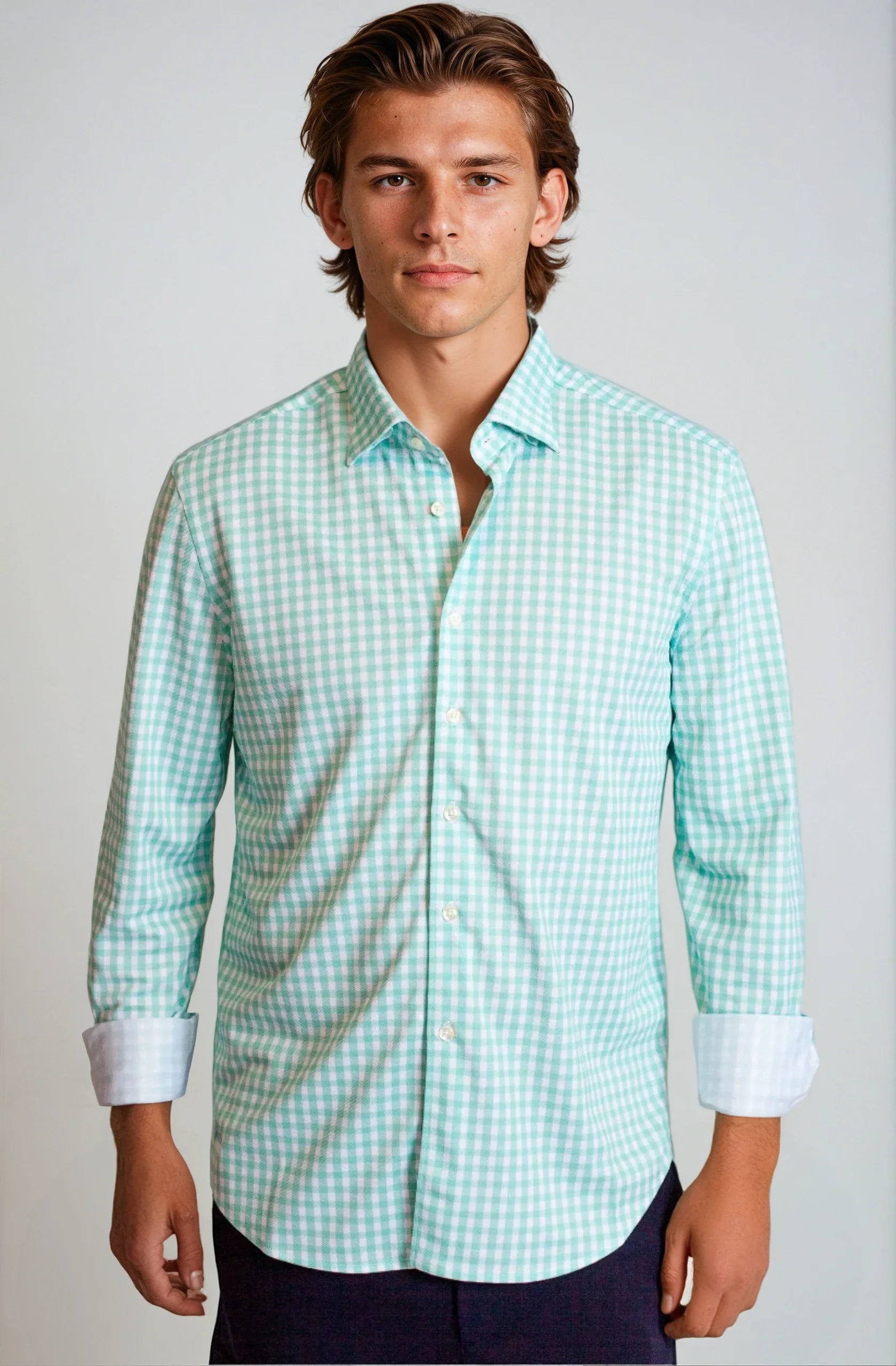 Mauro Dress Shirt Teal/Blue | 2-Pack