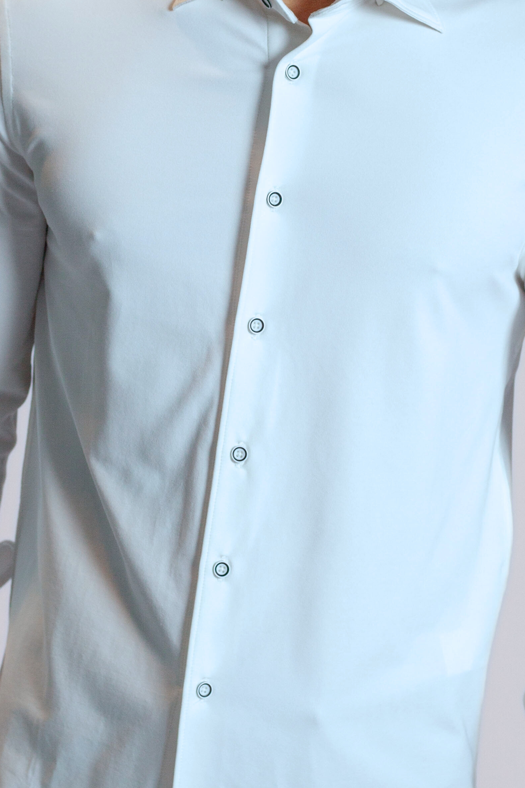 Single Shot Long Sleeve Tech Shirt | Light Blue