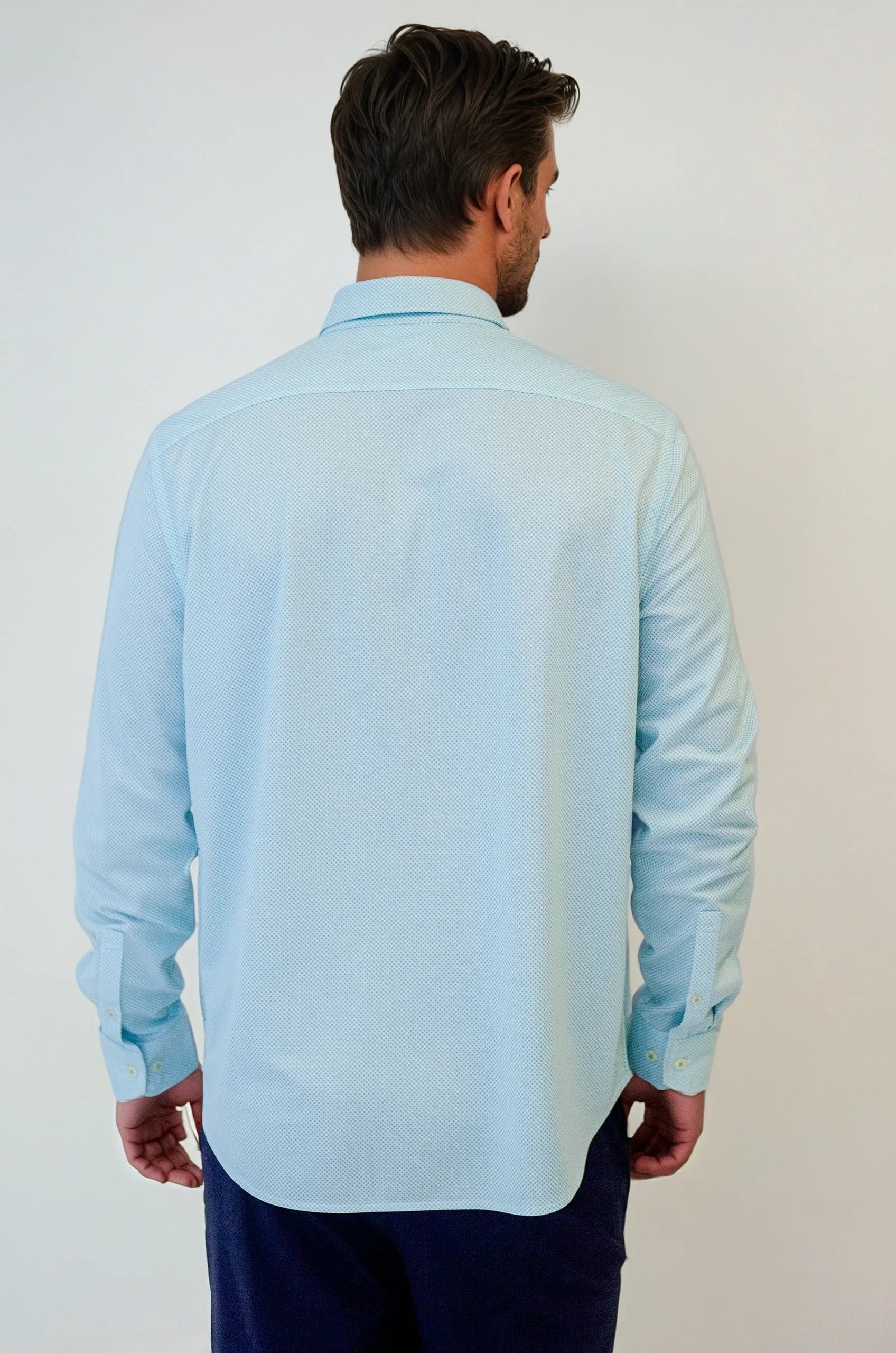 Studio Dot Long Sleeve Tech Shirt | Teal