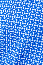 Swiss Check Long Sleeve Tech Shirt | Blue