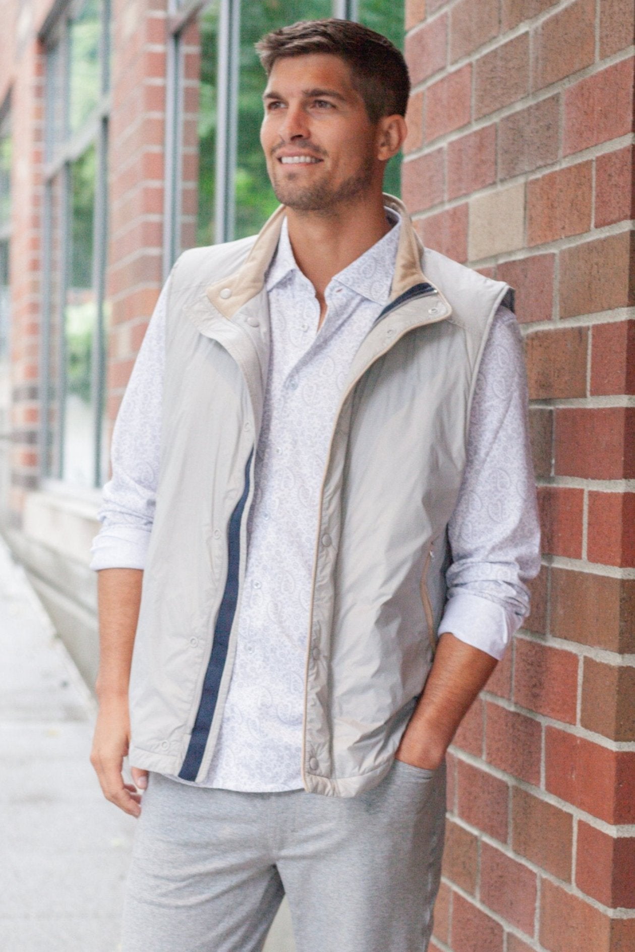 Buki Tech Vest | Silver Grey