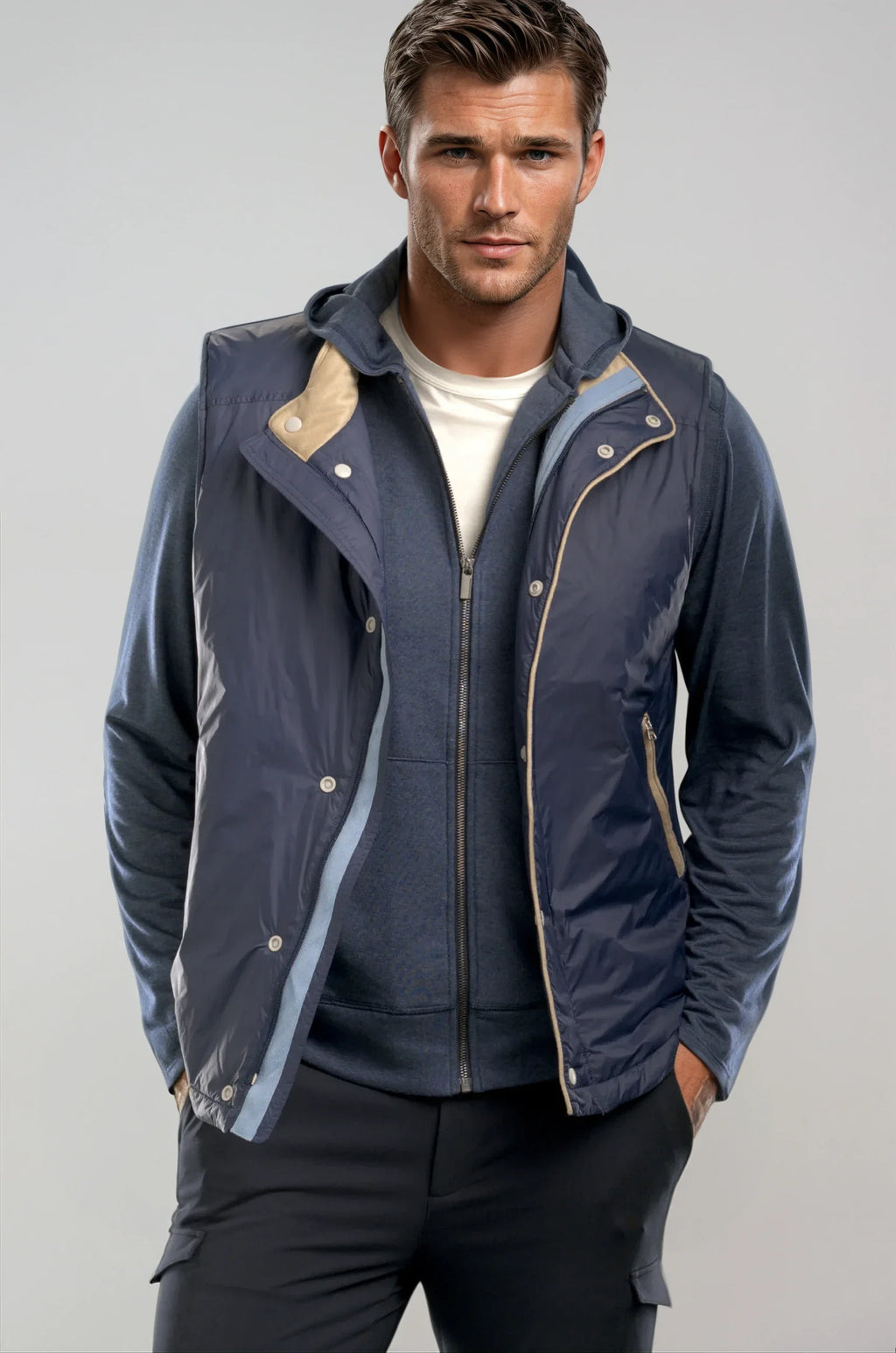 Buki Tech Exec Vest | Navy