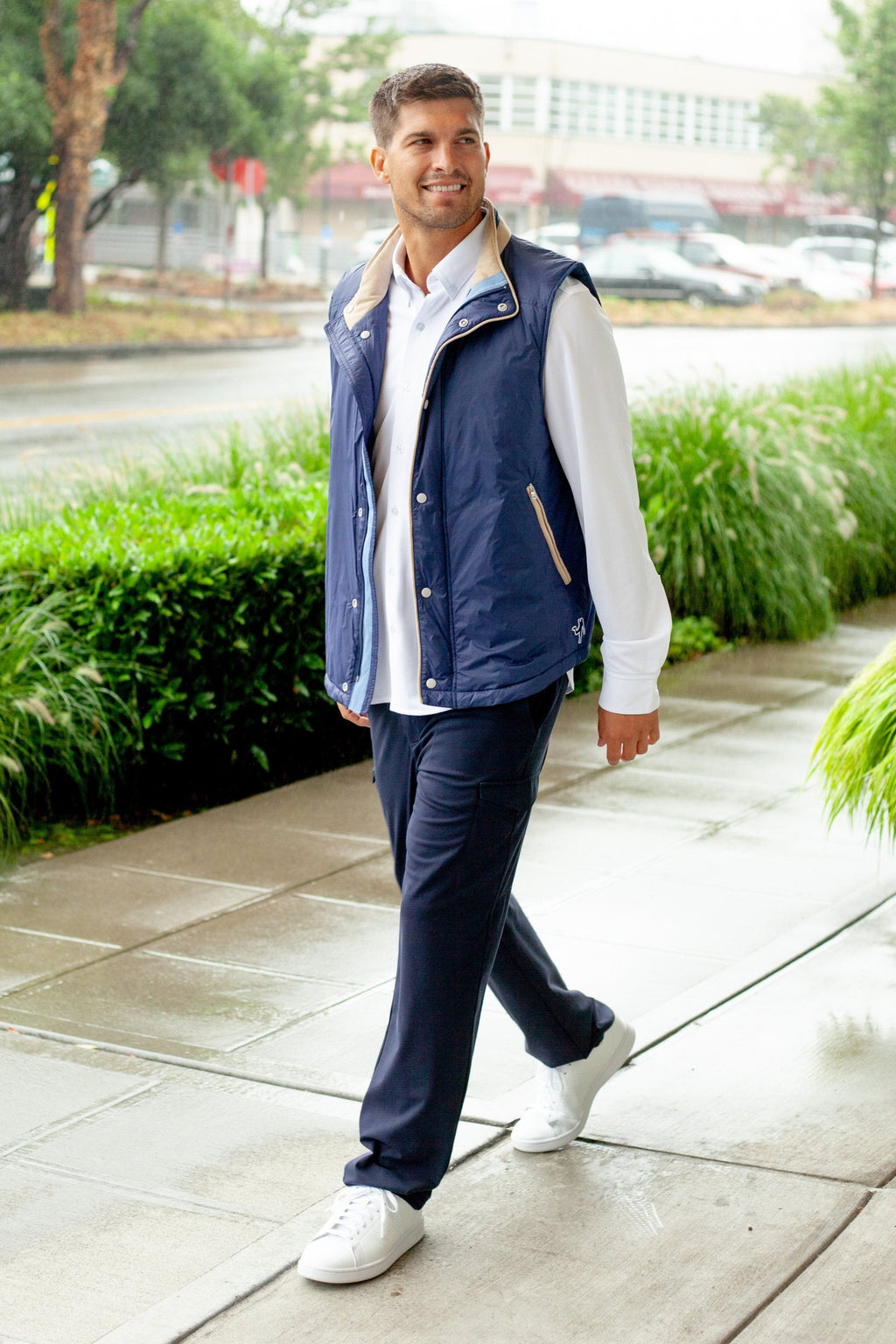 Buki Tech Exec Vest | Navy