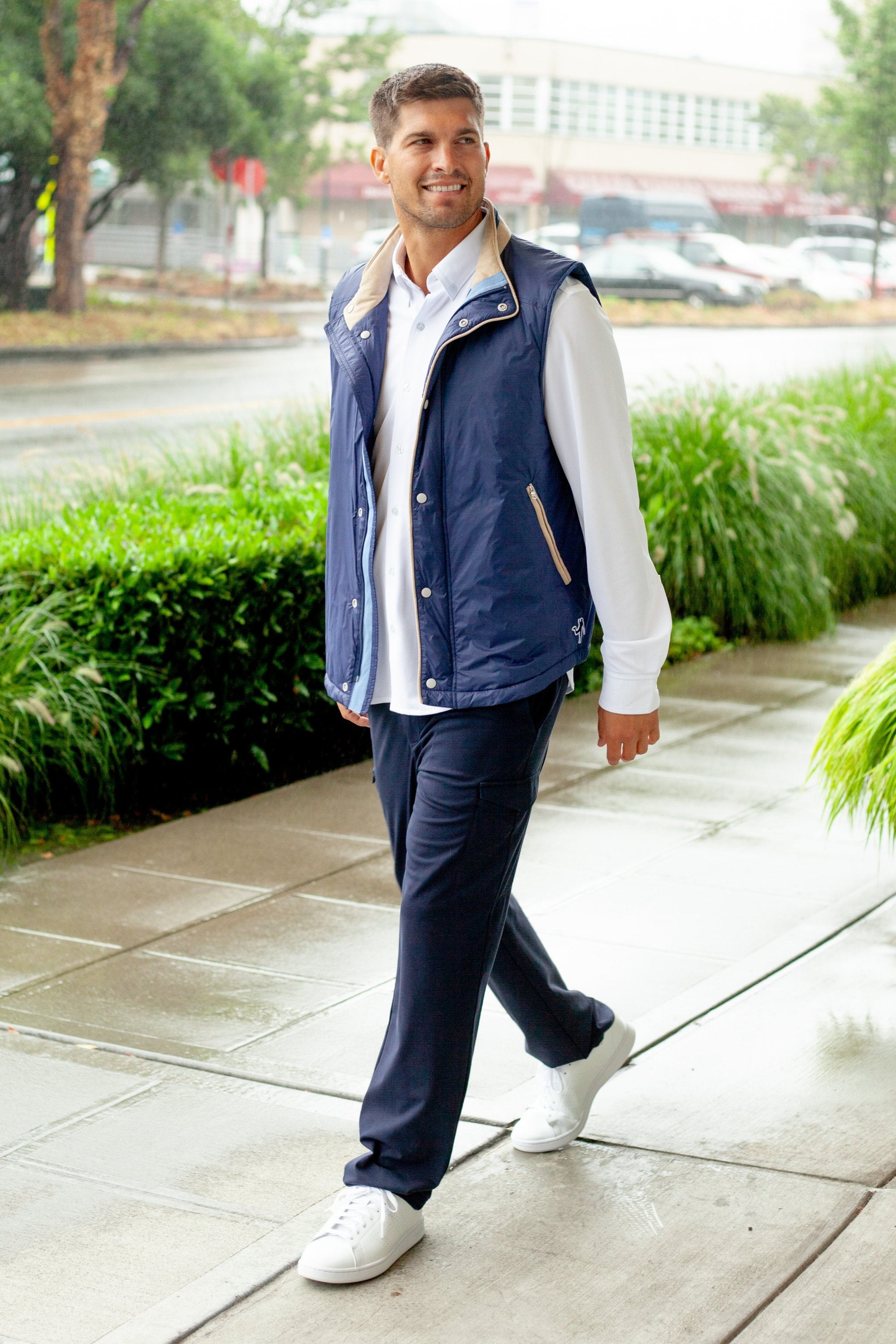 Buki Tech Exec Vest | Navy
