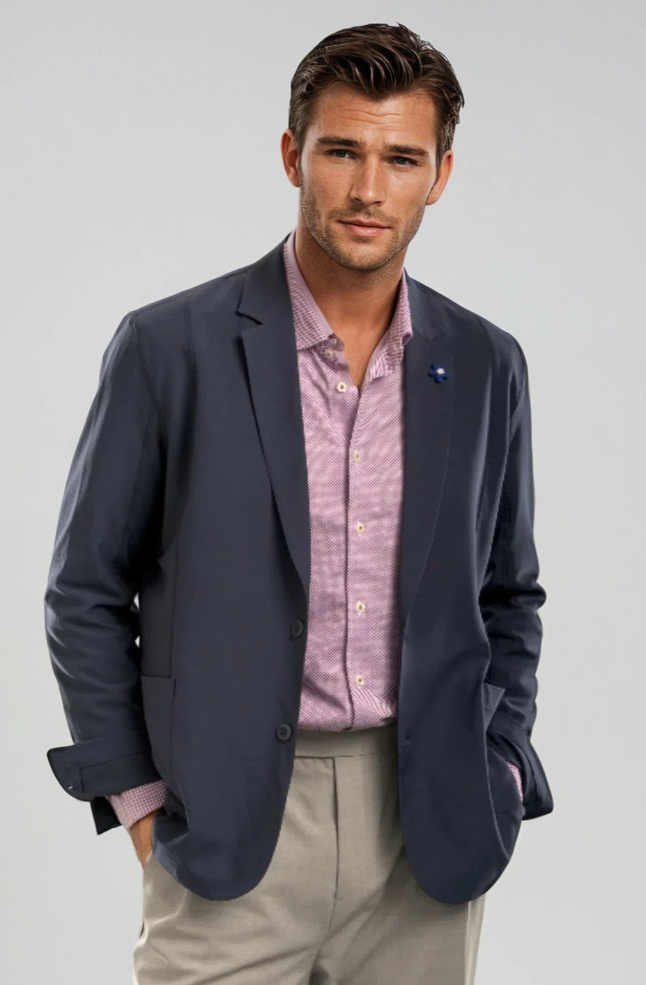 Buki Tech Travel Blazer | Navy