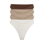 Organic Cotton & Hemp Thong | 4-Pack