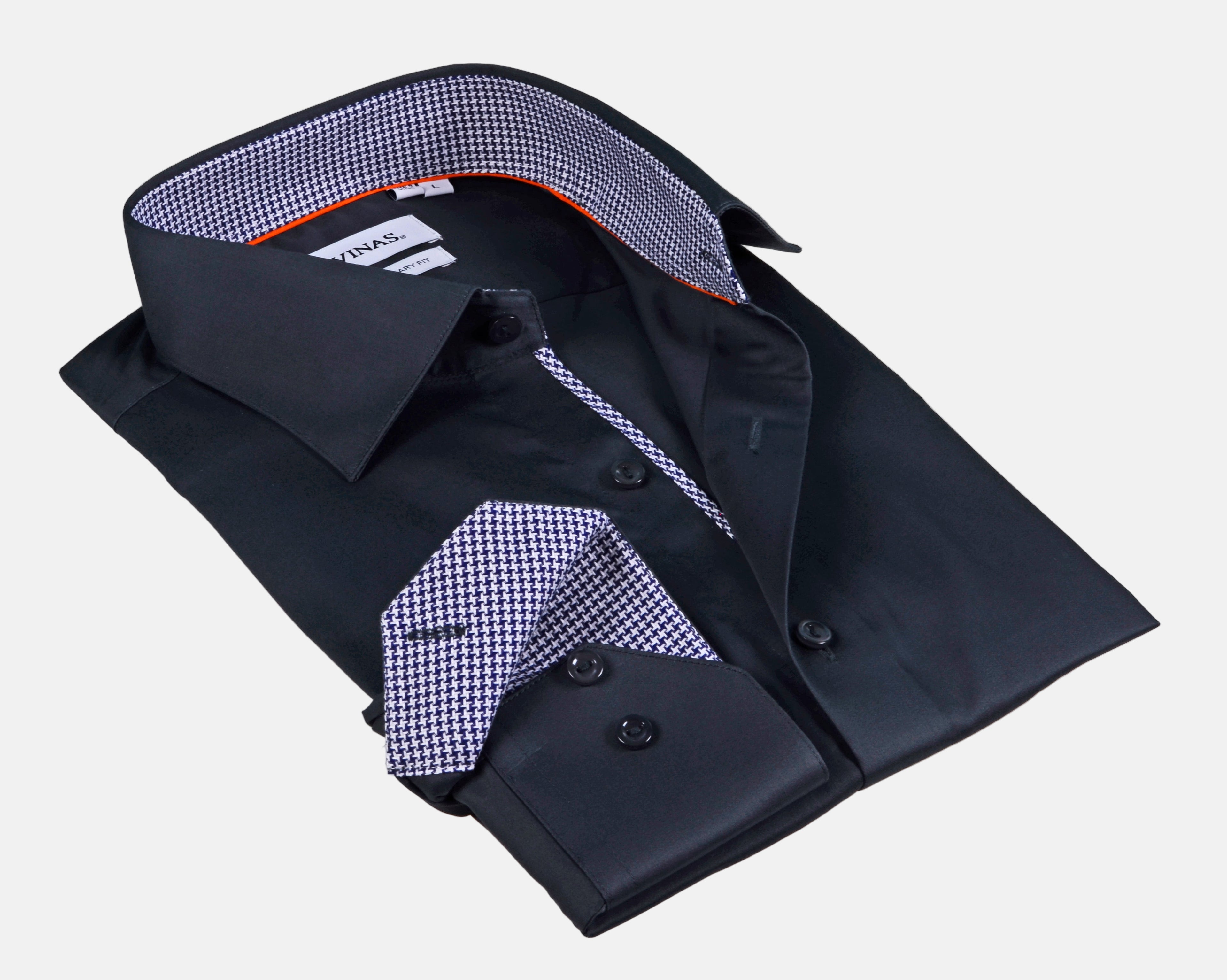 Button-Up  Shirt with Contrast Trimming | Regular Fit