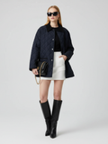 Button Jacket Dark Blue | Upper East Side