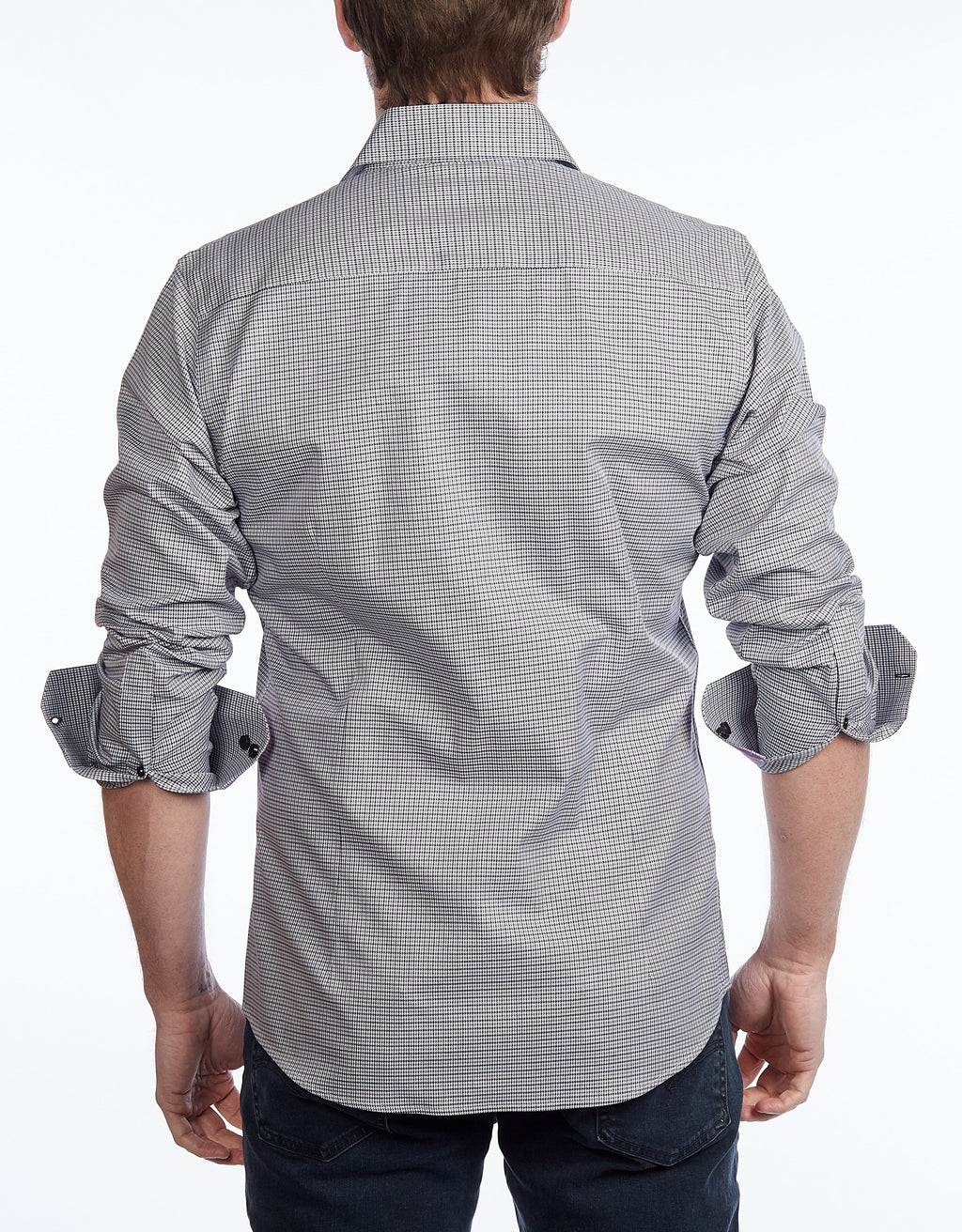 Button-Up Shirt with Contrast Trimming | Contemporary Fit