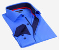 Button-Up Shirt in Blue | Tailored Fit