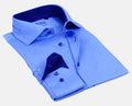 Button-Up Shirt with Contrast Trimming | Tailored Fit