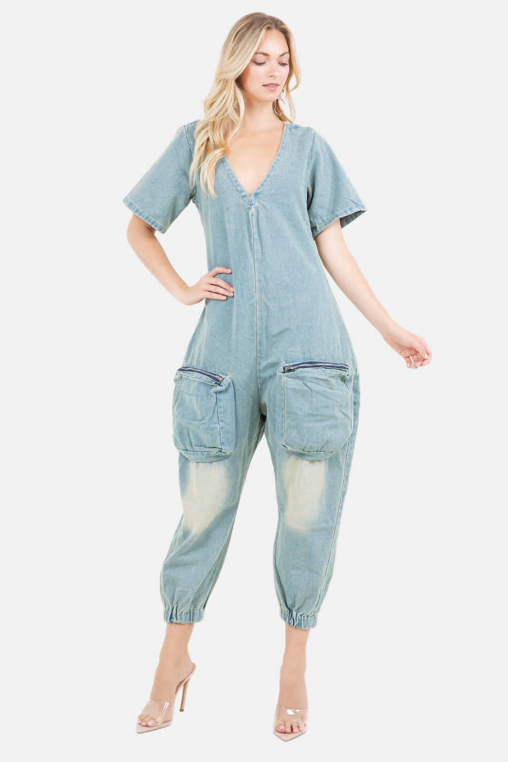 Denim Jumpsuit