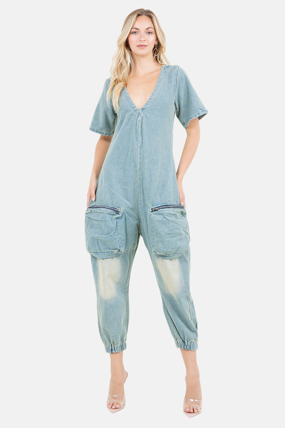 Denim Jumpsuit