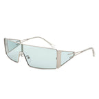 Vortex Square Wrap-Around Retro Rectangle Fashion Sunglasses