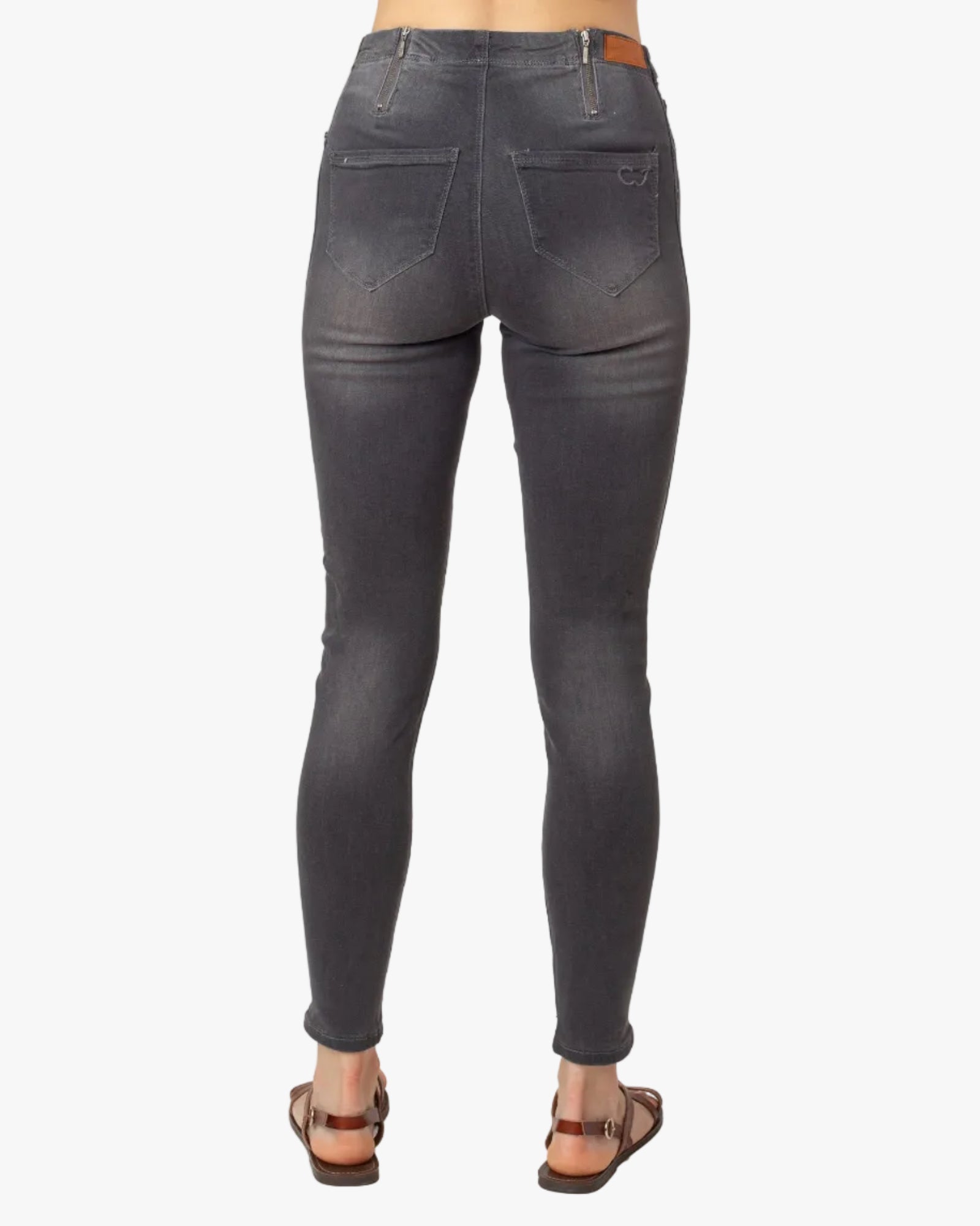 Fashion Style Ripped Leg Jeans