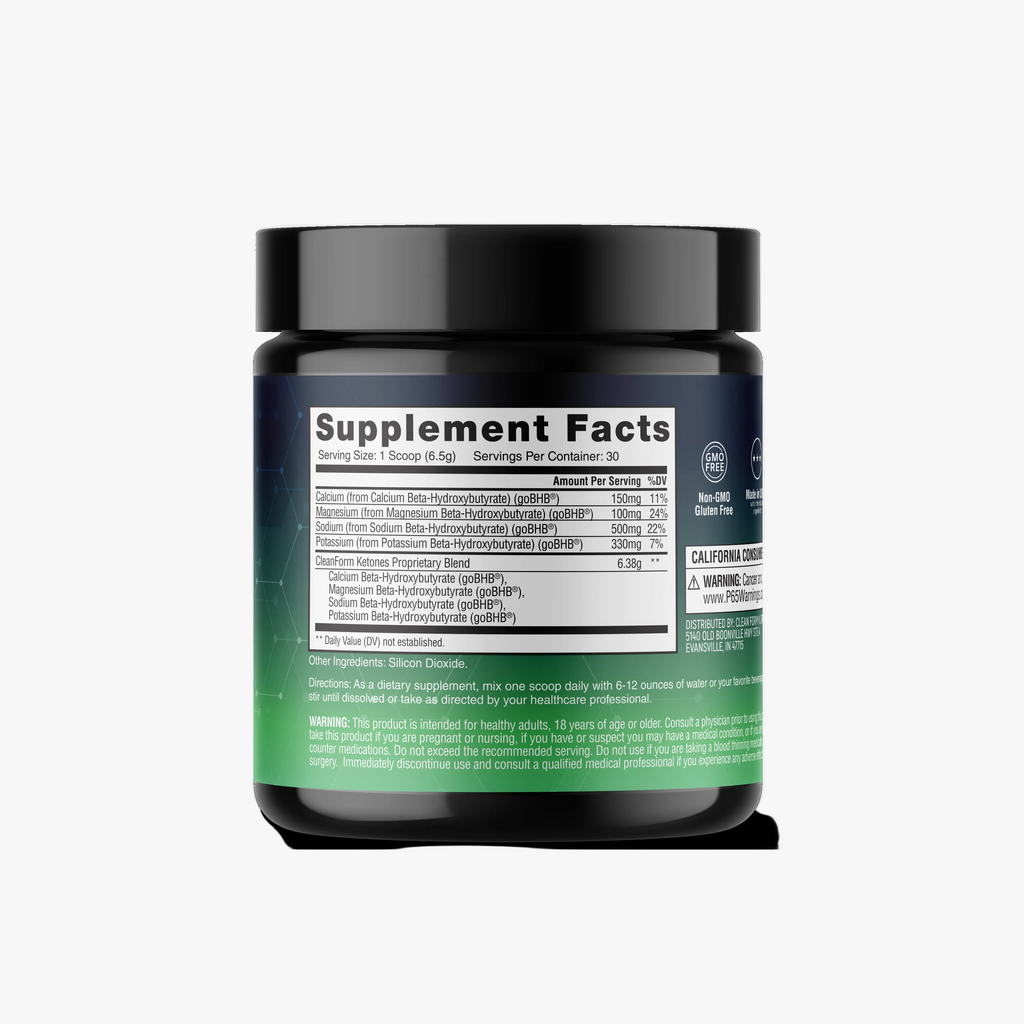 CleanForm Nutrition goBHB