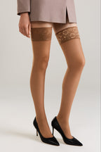 Conte Class Stockings 20 Den | Silicone Lace Top
