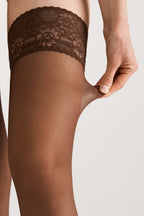 Conte Class Stockings 20 Den | Silicone Lace Top