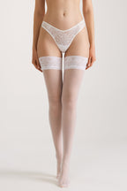 Stockings Conte Class 40 Den | Silicone Lace Top