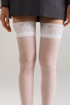 Stockings Conte Class 40 Den | Silicone Lace Top