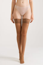 Stockings Conte Class 40 Den | Silicone Lace Top