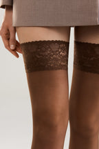 Stockings Conte Class 40 Den | Silicone Lace Top