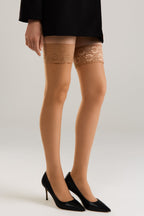 Stockings Conte Class 40 Den | Silicone Lace Top