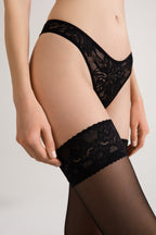 Stockings Conte Class 40 Den | Silicone Lace Top