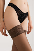 Stockings Conte Class 40 Den | Silicone Lace Top
