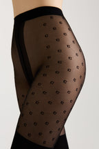 Fantasy Tights Conte Couture with Imitation Overknees