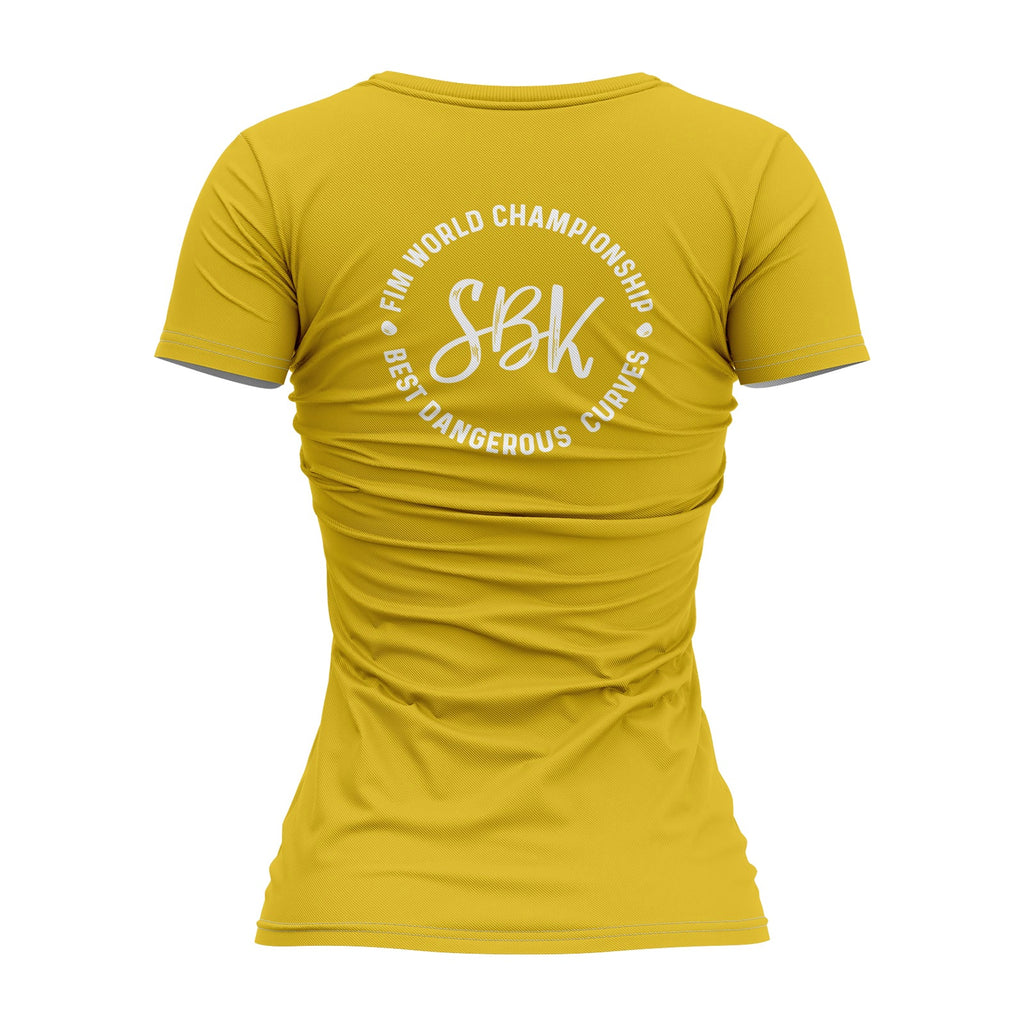 SBK Curves Tee | Yellow