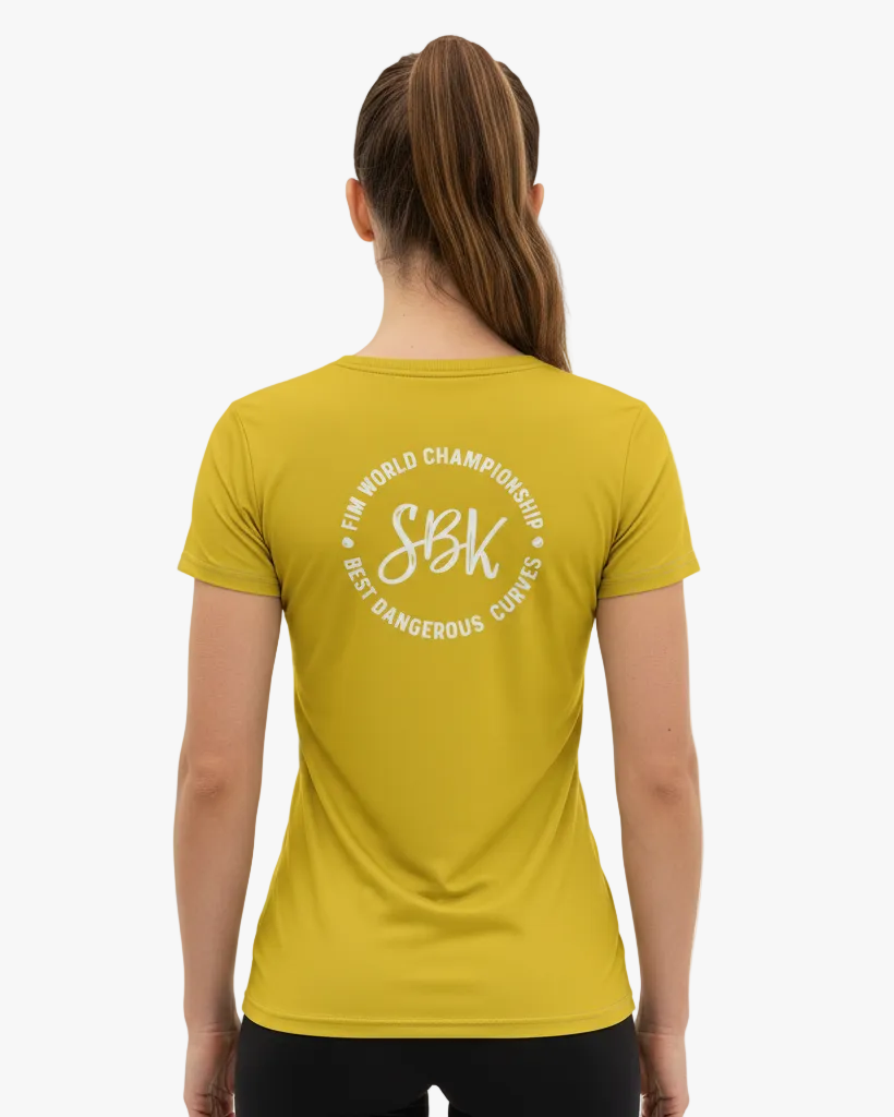 SBK Curves Tee | Yellow