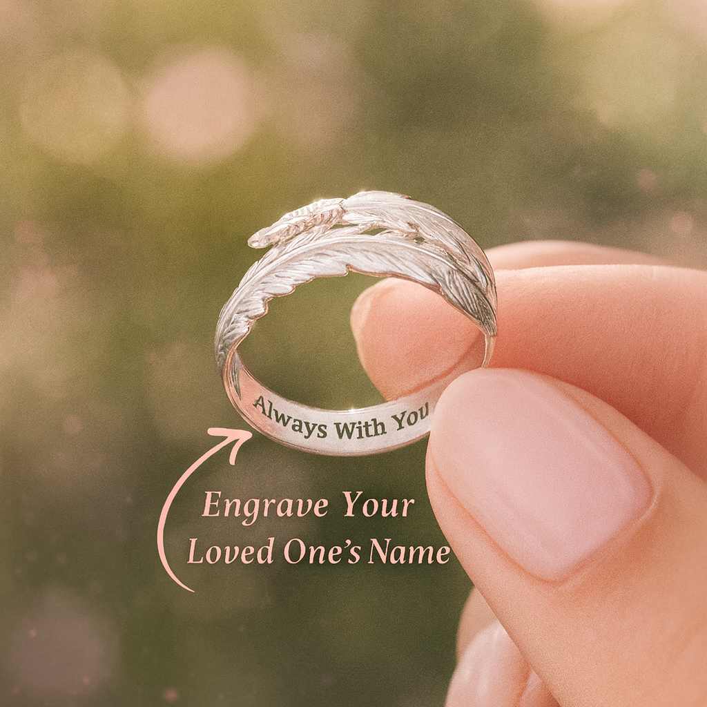 Feather from an Angel Ring