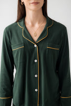SALUA Classic Luxury Pajamas in Brushed Pima Cotton