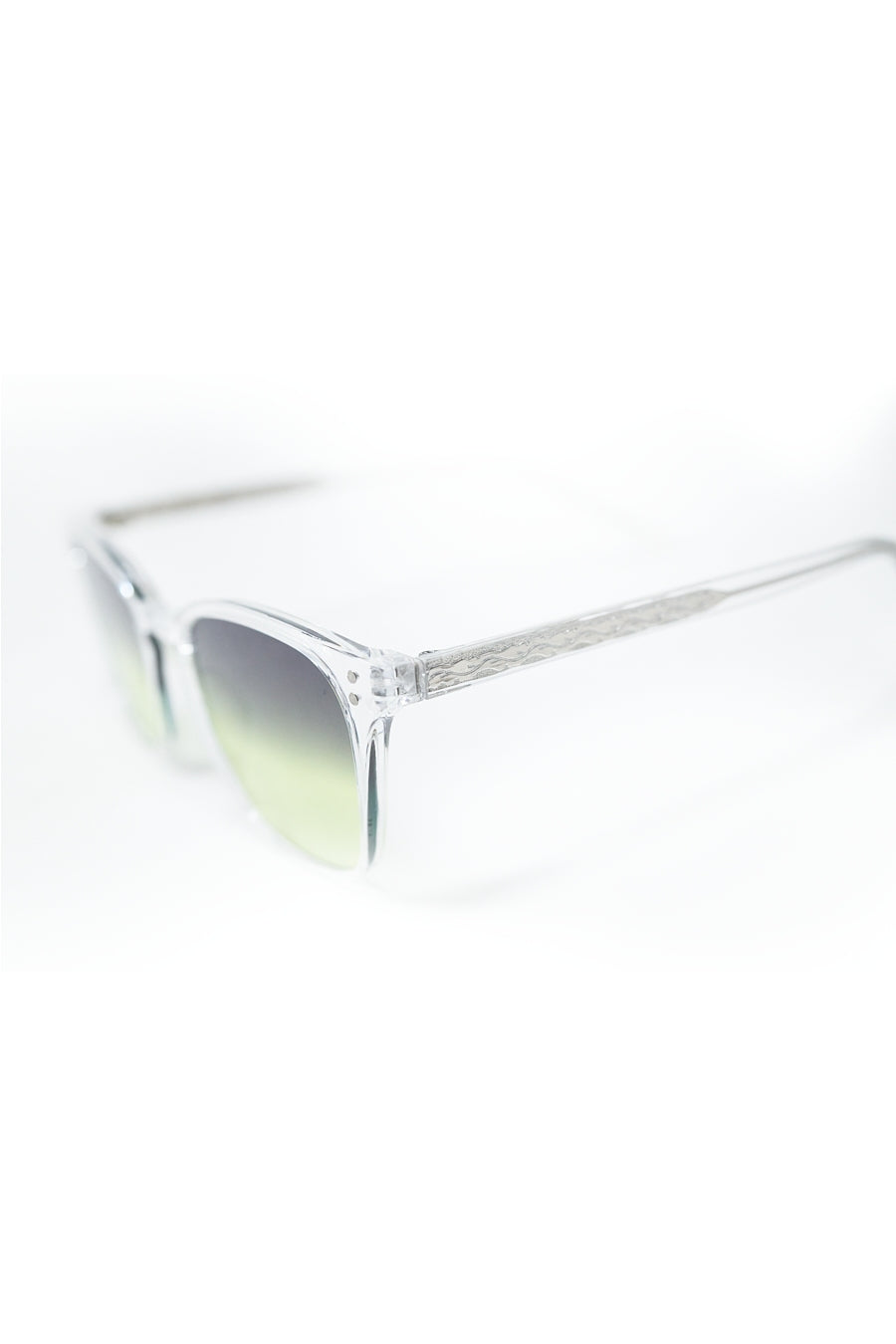 Clear Gradient Sunglasses with Sunset Lenses