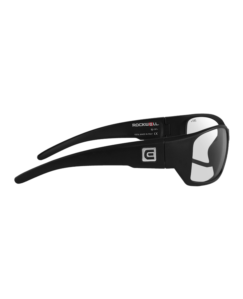 The Anvil Sunglasses | Black/Clear