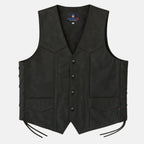 Legendary Club Style Men's Leather Motorcycle Vest