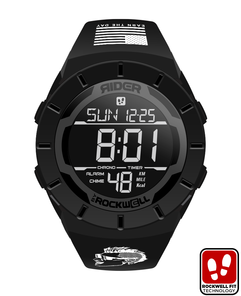 Rockwell Coliseum Fit™ Casey Patterson Edition Watch | Phantom Black