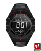 Coliseum Fit™ Firefighter Watch Freedom Edition | Black/Red