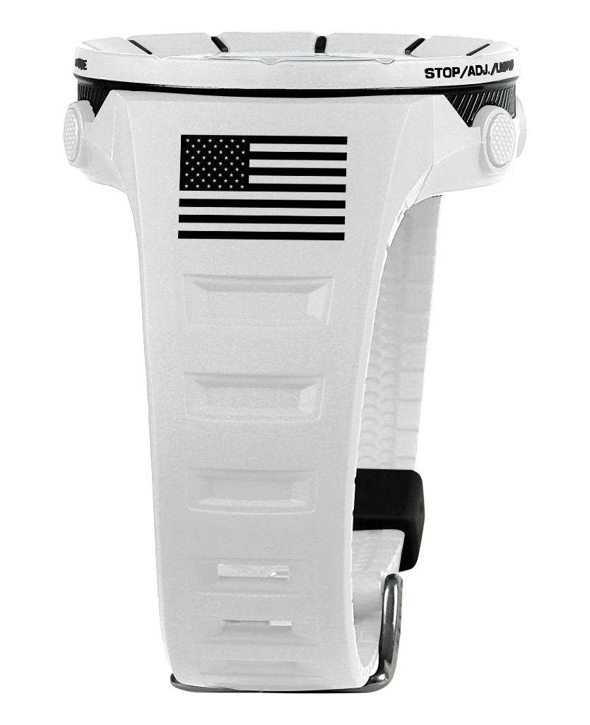 Coliseum Fit™ Freedom Edition Watch | White/Black