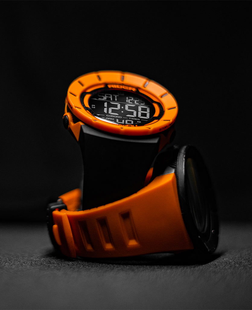 Coliseum Fit™ Watch Mix-Up Edition | Black/Orange